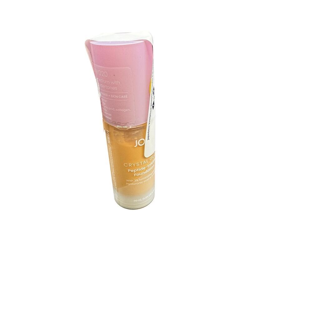 NWT JOAH Crystal Glow Peptide-Infused Foundation MW020. 1.01oz